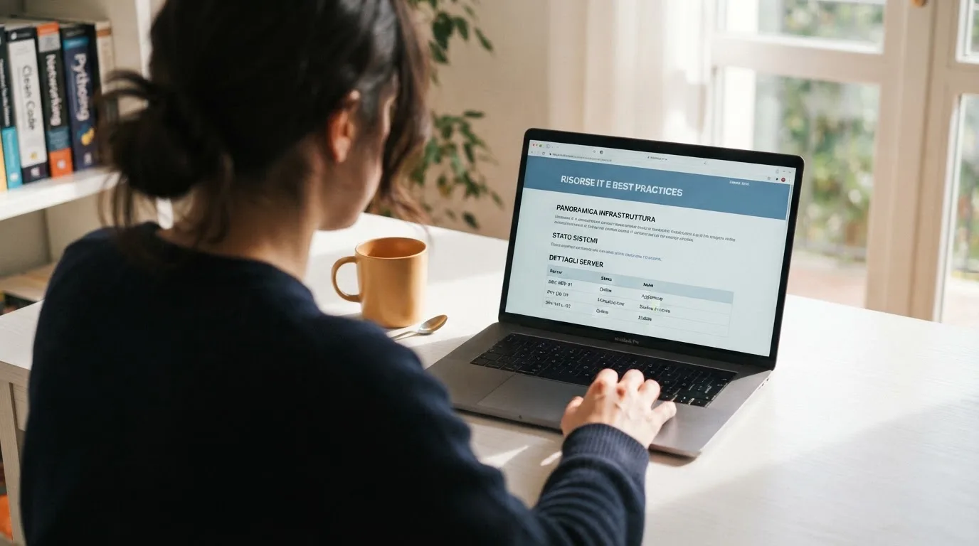 Persona davanti a un portatile che legge una pagina informativa sul gioco online in Italia — casinò non aams che accettano dogecoin